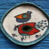 Patera Ceramiczna - dwa ptaki