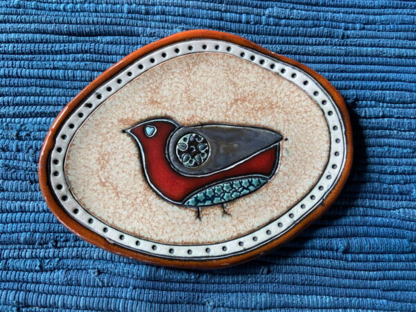 Patera Ceramiczna - ptak