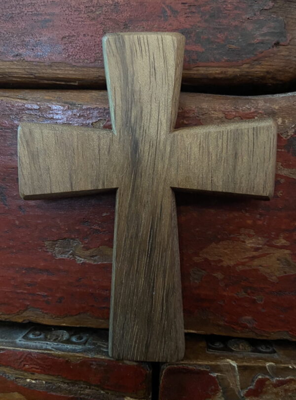 Krzyż z drewna egzotycznego (mopane)