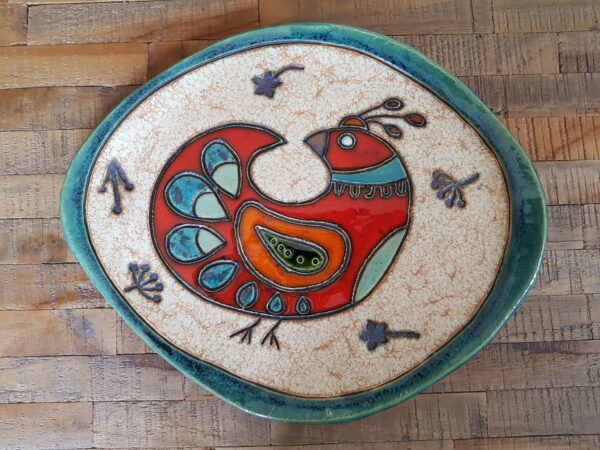 Patera Ceramiczna - ptak