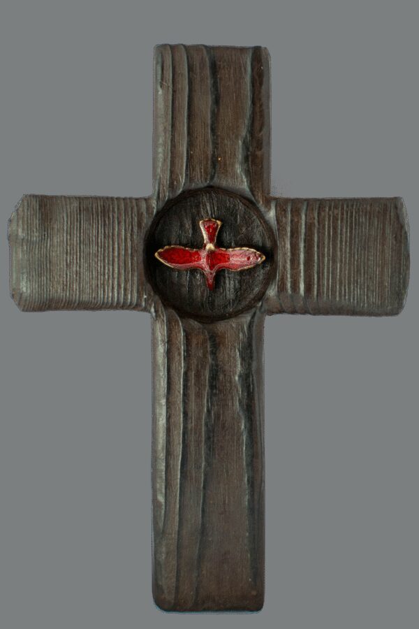 Krzyż z Duchem Świętym prosty